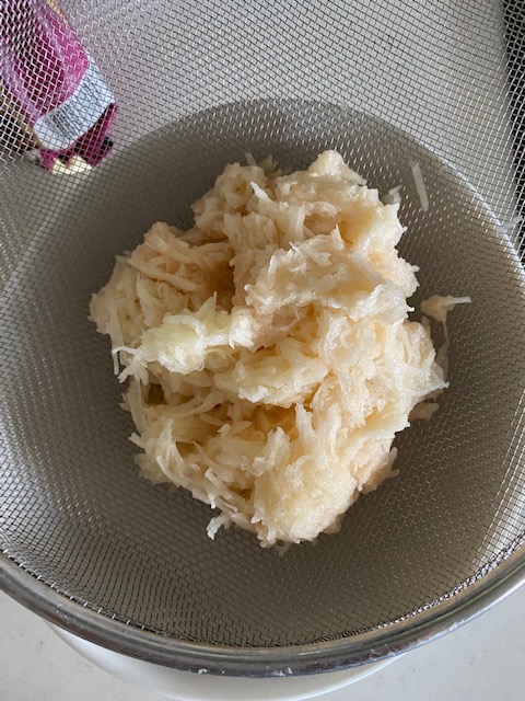 Omlet ziemniaczany ze szczypiorkiem